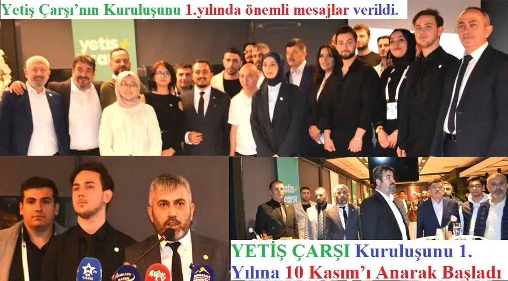 YETİŞ ÇARŞI’nın Kuruluşunu 1. Yılı Muhteşem Oldu.