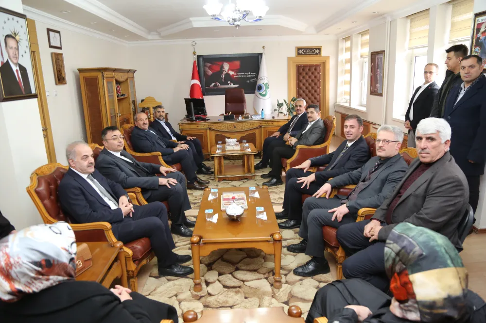 AK Parti İl Başkanı İbrahim Küçükoğlu’ndan Oltu’ya Yoğun İlgili Ziyaret