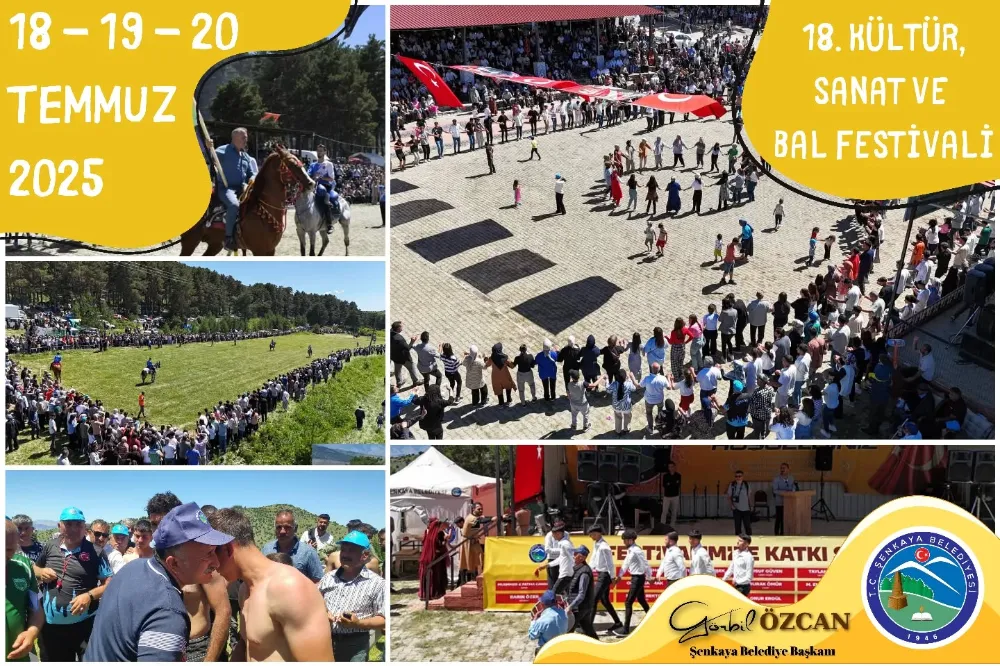 Şenkaya’da Kültür, Sanat ve Bal Festivali İçin Geri Sayım Başladı.