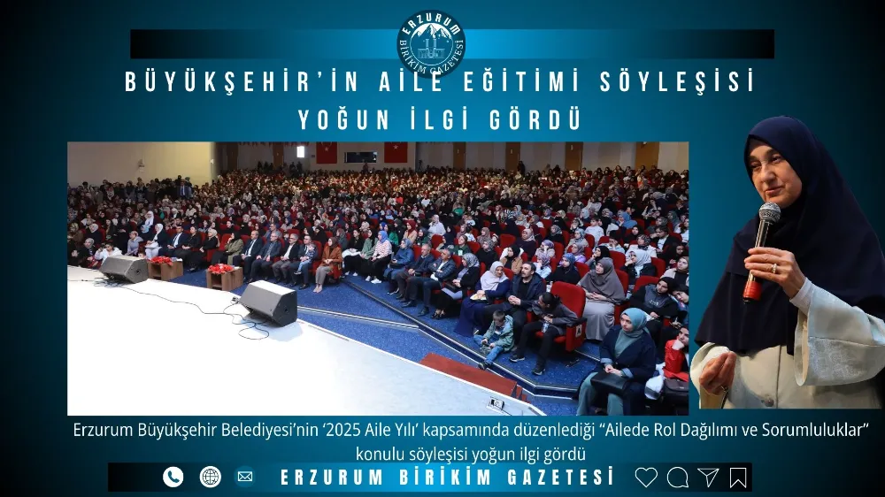 BÜYÜKŞEHİR’İN AİLE EĞİTİMİ SÖYLEŞİSİ YOĞUN İLGİ GÖRDÜ