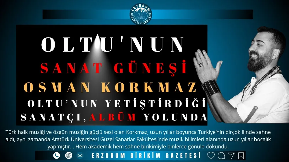 Osman Korkmaz – Oltu’nun Yetiştirdiği Sanatçı, Albüm Yolunda