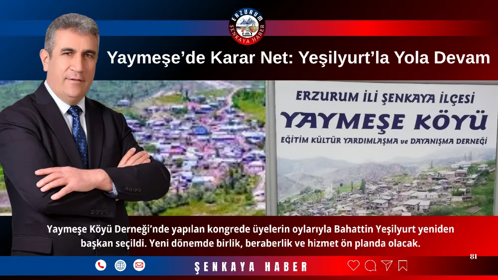 Yaymeşe’de Karar Net: Yeşilyurt’la Yola Devam